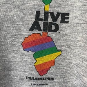 1985 Live Aid Concert Sweatshirt Shirt